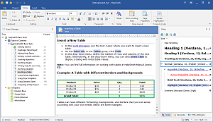 Write help file content
