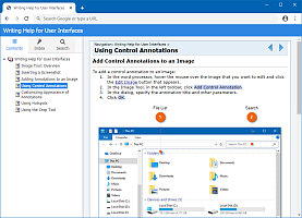 Web Help System Format